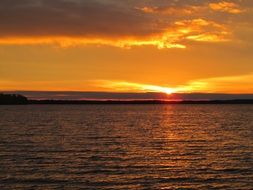 Sunset Lake Fall