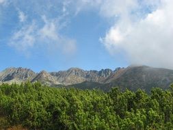 mountains landscape in Slovakia