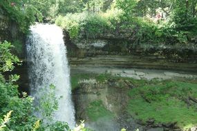 picturesque and pretty River Waterfall