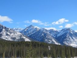 scenic rocky mountains