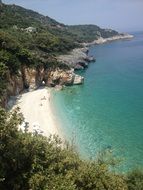 Pelion - a wooded mountain in Greece