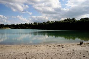 panorama of Lake in Duren-Gurzenich