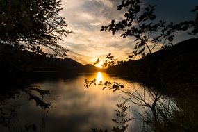 Lake Fuschlsee, Austria