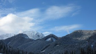 alpine mountains in carinthia