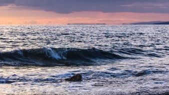 most beautiful Sunset Waves