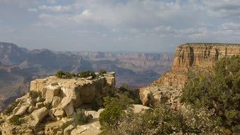 rocks in the Grand Canyon