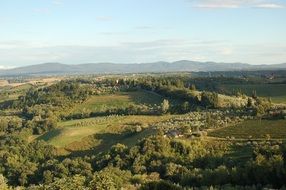 village in Tuscany, Italy