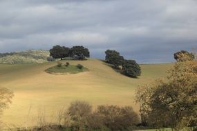 scenic hills in Spain