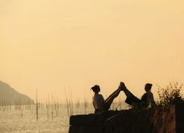 Landscape with natural tourism