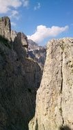rock Mountains Dolomites Trentino view