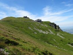panorama of the Kasprow Peaks in the Tatras