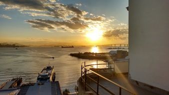 Sunshine of the sunset