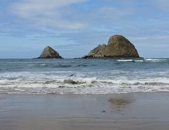 landscape of the Oregon coast