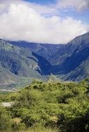 photo of the mountains of Tibet