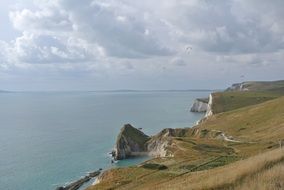 Dorset Sea Coast line England