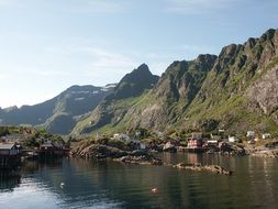 picturesque and pretty Norway Landscape