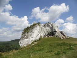 scenic rock in Poland