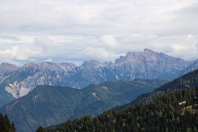 south tyrol italy mountains panorama