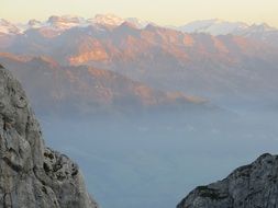 morning in the Pilatus mountains