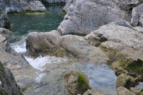 Stream Water Rock