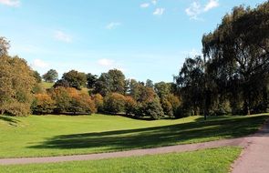 green park in greenwich on a sunny day