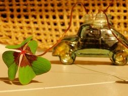 Lucky Clover and car model