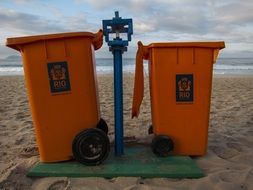 Trash Rio Janeiro Brazil