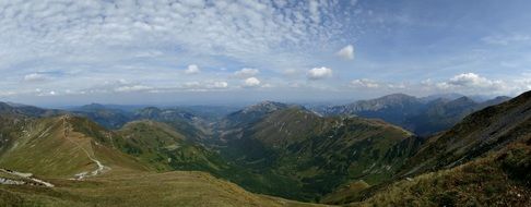 Tatry panorama