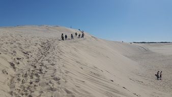 Landscape with the desert in Australia