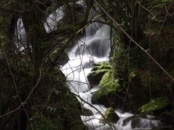 stream among the mountains in Ribeira