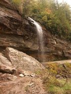 waterfall in the North Carolina