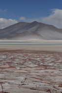desert at the foot of the volcano