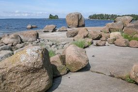 incredible beauty Beach Stone Seaside