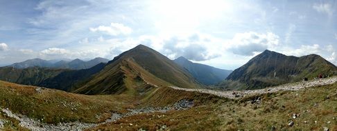 Tatry Mountains daytime