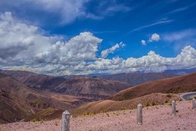 Panoramic view of the Bernese Alps in Switzerland