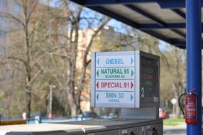 Gas Station disel,natural 95, special 91, smn30
