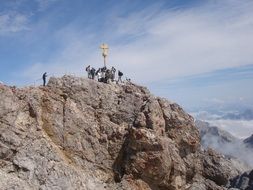 Zugspitze cross