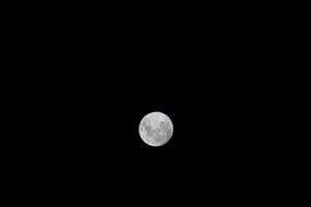 incomparable Full Moon at Night
