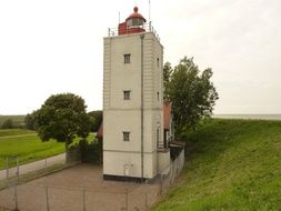 neat lighthouse in the netherlands