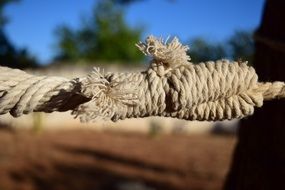 Knitting Rope Knot Summer Dew