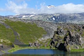 picturesque landscapes on snÃ¦fellsnes peninsula in iceland