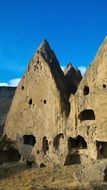 ancient rock-cut monastery, Turkey, Selime