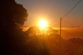 beauty Sunset Landscape