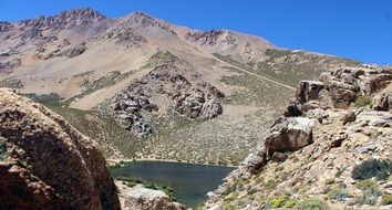 lake on the valley of cochiguaz