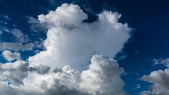white clouds as decoration