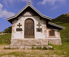 mountain church in Italy