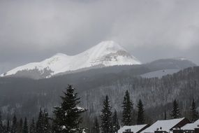 Landscape of Colorado Mountains