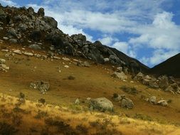 Rocks New Zealand Mountains