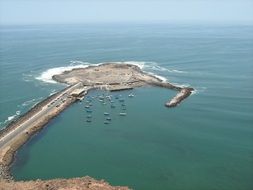 panoramic view of the coastal landscape