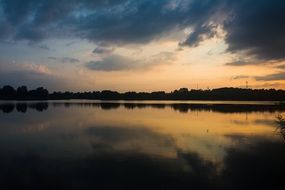 Masuria lake Landscape